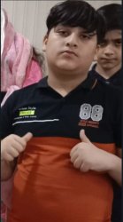 Fat kid doing thumb up..... Meme Template