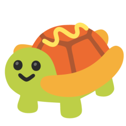 Hotdog turtle Meme Template