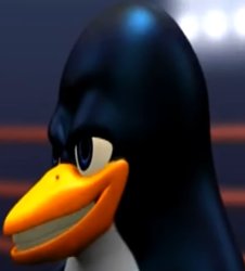 Chad Tux Meme Template