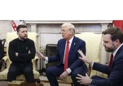 trump vance zelenskij Meme Template