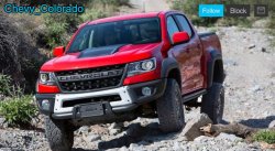 Chevy_Colorado announcement template Meme Template