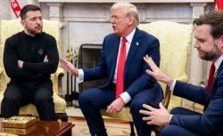 Trump Vance Zelensky Meme Template