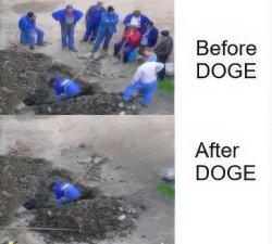Doge before & after Meme Template
