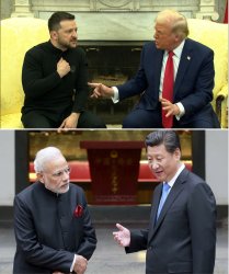 pm narendra modi china xi jinping meme trump zelensky Meme Template