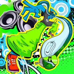 Skatez squidzy promotional art Meme Template