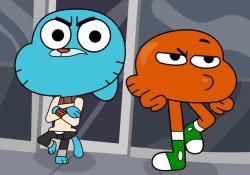 Gumball and darwin Meme Template