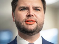 Vice President J. D. Vance  Code Name Cheeto Lips Meme Template