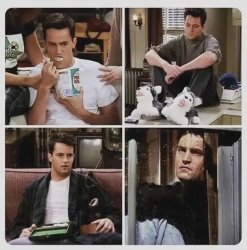 Chandler Bing appreciation post Meme Template