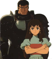 berserk girl boy meme Meme Template