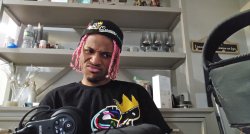 D Lou Pink Dreads Meme Template