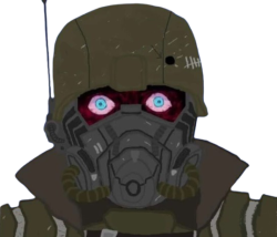 Traumatized Courier 6 Soldier (Customizable) Meme Template