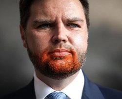 Vice President J. D. Vance  Code Name Cheeto Lips Meme Template