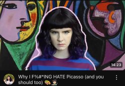 Frisk Hates Picasso Meme Template