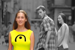 ANNE, Now you see her. Meme Template