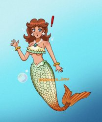 mermaid daisy Meme Template