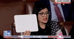Rashida Tlaib sign Meme Template