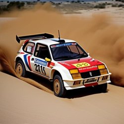Peugeot 205 sand rally Meme Template