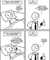 Always Tired. Comic by Chris Hallibeck. Meme Template