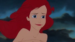 ariel's iconic pose Meme Template