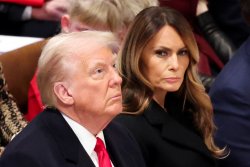 Melania in church Meme Template