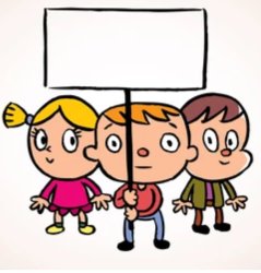 Little kids protest Meme Template