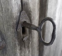 Lock and Key. Meme Template