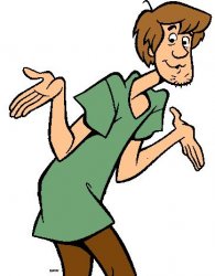 Shaggy from Scooby Doo Meme Template