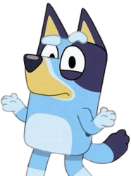 bluey disagree Meme Template