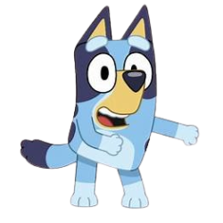 bluey dance Meme Template