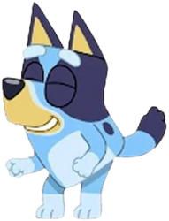 bluey dance Meme Template