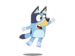 bluey saying hi Meme Template