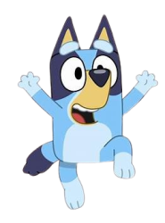 bluey random Meme Template