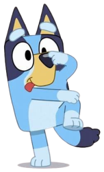 bluey random Meme Template