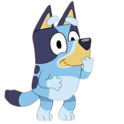 bluey prank Meme Template