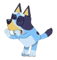 bluey yell Meme Template