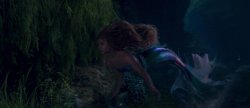 mermaid halle swimming Meme Template