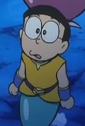 nobita merman Meme Template