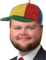 JD Vance Propeller Hat Meme Template