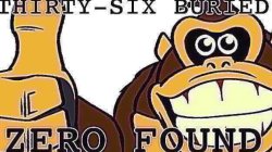 Thirty six buried zero found Meme Template
