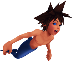 sora merman Meme Template