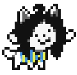 Temmie Meme Template