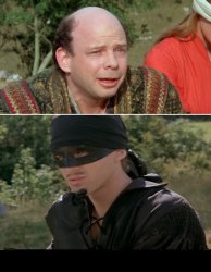 Princess Bride: Westley vs. Vizzini Meme Template