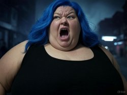 fat lady Meme Template