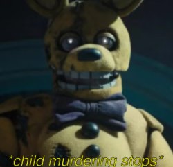 Child Murdering Stops Meme Template