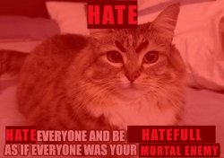 HATE Meme Template