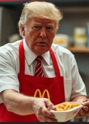 Trump McD Meme Template
