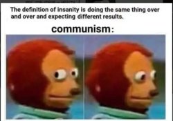 Insanity of Communism Meme Template