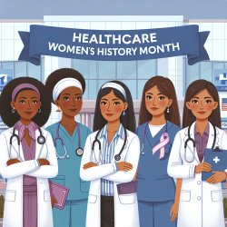 healthcare womens history month Meme Template