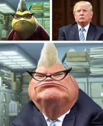 Roz mixed with Trump Meme Template