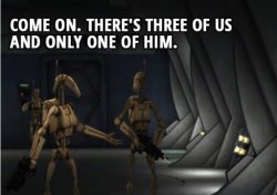 b1 battle droid Meme Template
